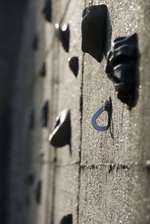 climbing wallの写真素材