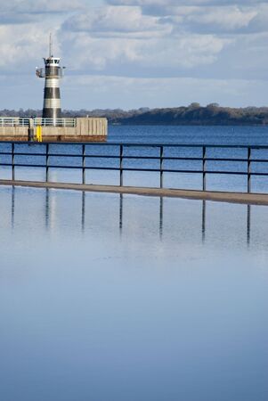 at the seaの写真素材