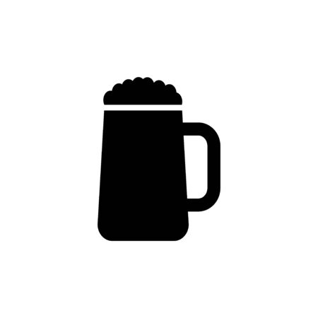 Beer icon vector. Beer Icon in trendy flat styleのイラスト素材