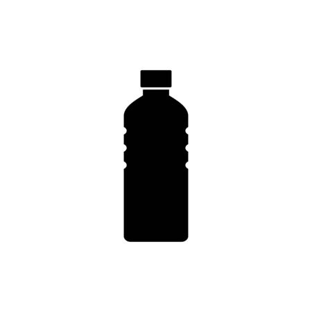 Bottle icon isolated on white background. Bottle icon in trendy flat designのイラスト素材