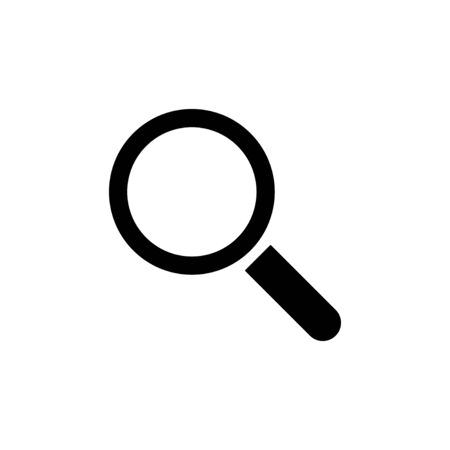 Search icon isolated on white background. Glass vector icon. search magnifying glass icon. Find
のイラスト素材