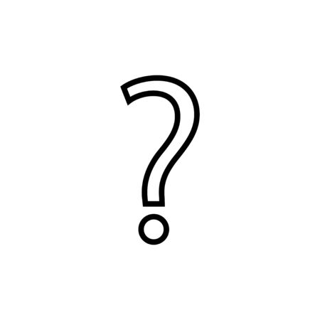 Question Icon isolated on white background. Question mark sign. help icon. Faq

のイラスト素材