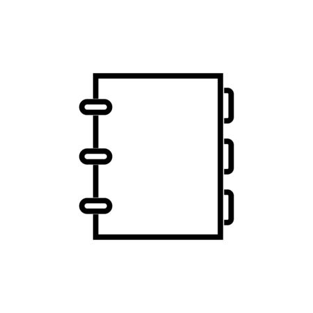 Archive folders vector icon isolated on white background. binders vector iconのイラスト素材