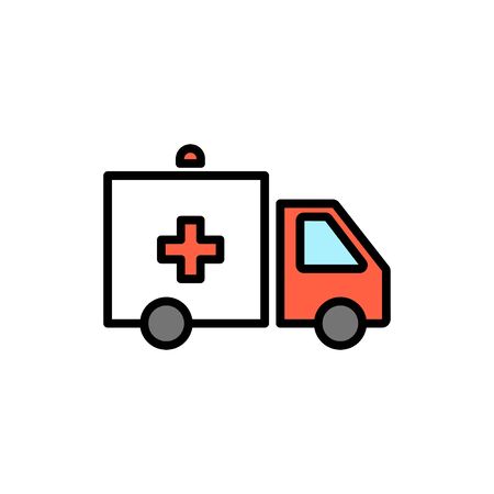 Ambulance Icon isolated on white background. Ambulance Icon Design
のイラスト素材