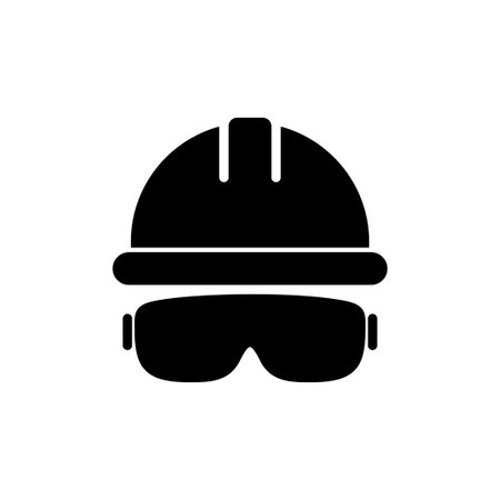 Helmet icon isolated on white background. Motorcycle helmets. Racing helmet. construction helmet icon. Safety helmetのイラスト素材