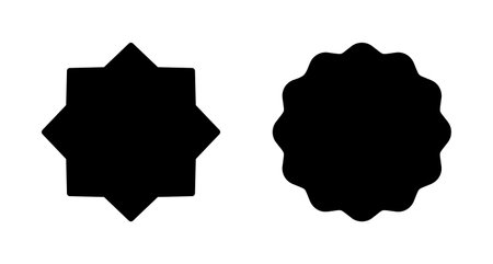 Badge icon vector isolated on white background. Awards icon. Achieve. Stampのイラスト素材