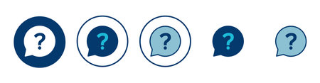 Question Icon vector isolated on white background. Question mark sign. help icon. Faqのイラスト素材