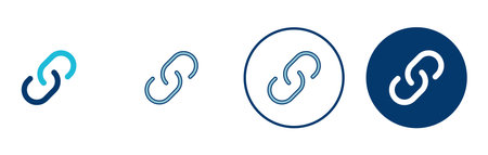 External link symbol icon vector. Link icon isolated on white background. Link vector icon....