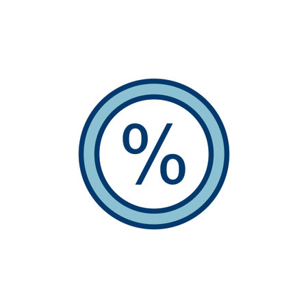 Discount icon vector isolated on white background. Discount tag icon.のイラスト素材