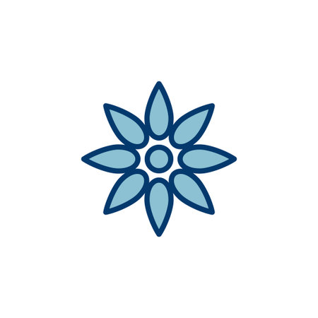 Flower icon vector isolated on white background. flower vector. flower symbolsのイラスト素材