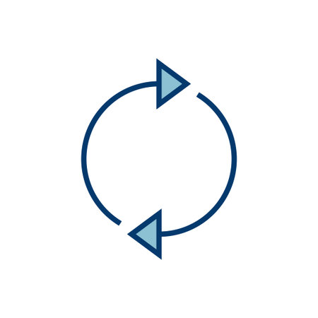 Refresh icon vector isolated on white background. Reload icon vector. Update icon. convert iconのイラスト素材