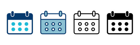 calendar icon vector isolated on white background. Calender symbol. Calendar vector icon. Deadline. Date. Timeのイラスト素材