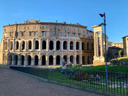 Colosseum, Rome gladiator stadium, Rome Italyのeditorial素材