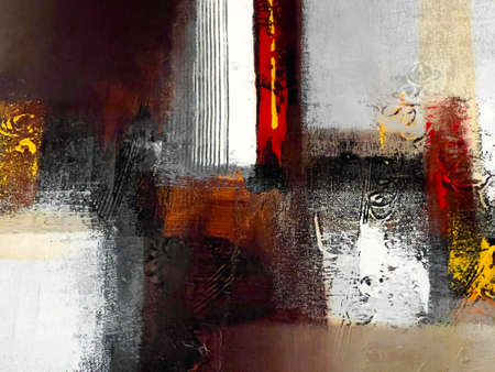 Abstract, texture, background painting with multiple colorsの写真素材