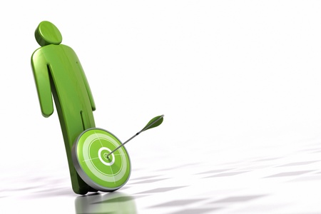 one character and itの写真素材