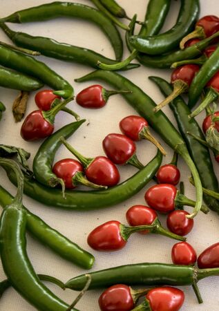 Red and Green Chili: Nanche and Arbol chili