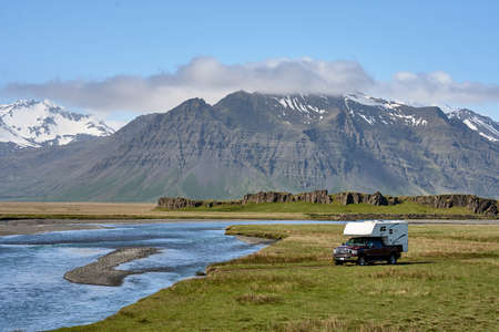 Road trip in Iceland.のeditorial素材
