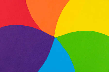 LGBT community flag colors background.