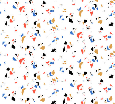Crub stone abstract art seamless vector patternのイラスト素材