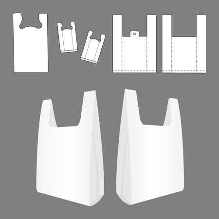 T-shirt plastic bag T-shirt plastic bag