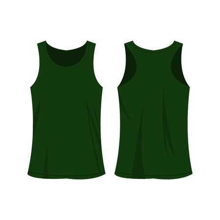 green sport topのイラスト素材