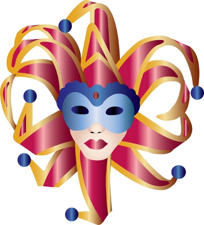 vanetian ball mask 3 のイラスト素材