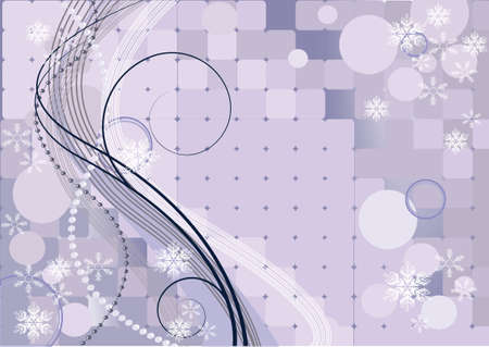 Blue vector Christmas designのイラスト素材