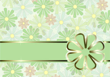 Floral vector backgroundのイラスト素材