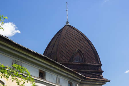 the roof of the house in which modern roofing materials are usedの写真素材