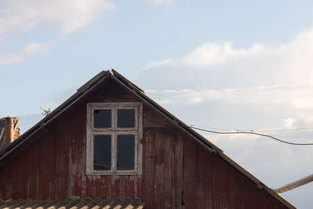 Roof of the house, roofing materials, constructionの写真素材