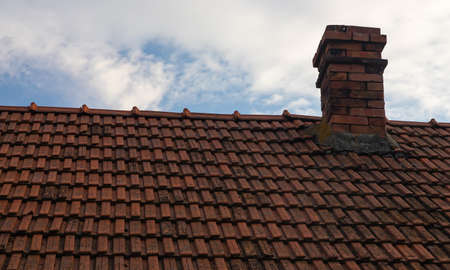 Roof of the house, roofing materials, constructionの写真素材