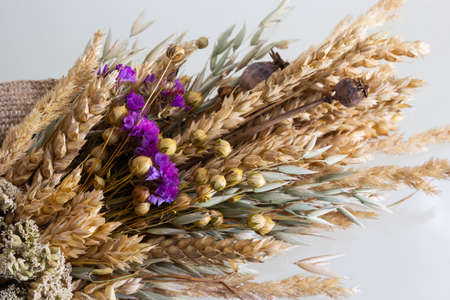 A small bouquet, as a compliment. holiday. close up.の写真素材