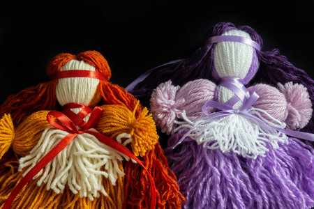 Christmas fir tree branches Background. Christmas pine tree wallpaper. copyspace.の写真素材