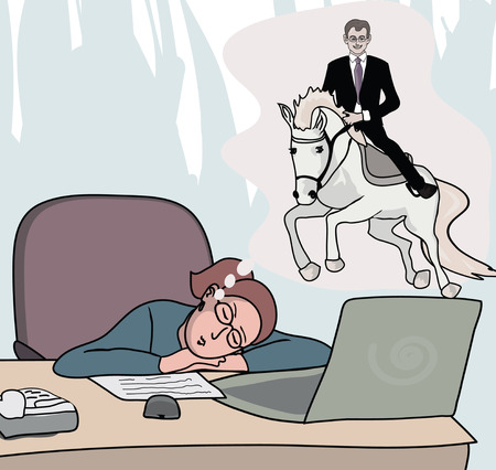 romantic female dreamsのイラスト素材