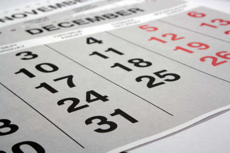 White calendar 2020 month schedule to make appointment meeting