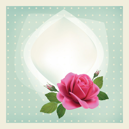Beautiful vector greeting card with of flowers  Bright illustration, can be used as creating card, invitation card for wedding, birthday and other holiday and cute summer background のイラスト素材