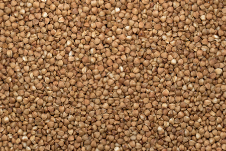 Buckwheat close up an equal layerの写真素材