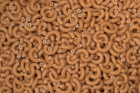 Macaroni close up an equal layerの写真素材