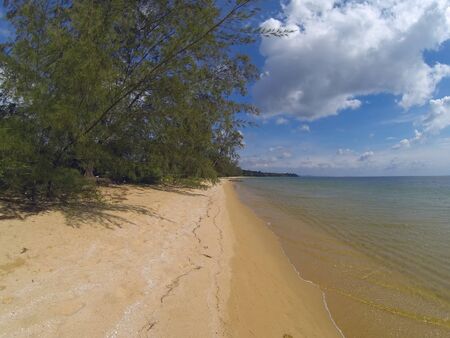 Wild beach of island Phu Quocの写真素材