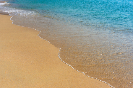Sea beach on the Pacific Ocean, the summer.の写真素材