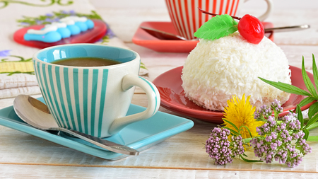 cake sweet dessert for the holiday homeの写真素材