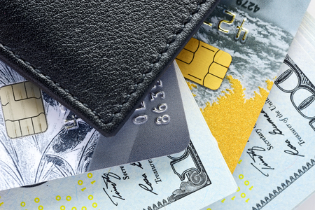 Money close-up. dollarsの写真素材