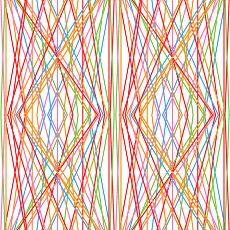 Pattern of lines. Colored backgroundのイラスト素材