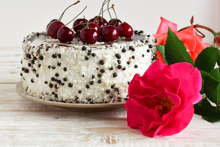 Birthday cake.の写真素材