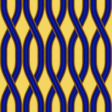 Abstract geometric seamless pattern. Seamless vector wave pattern background