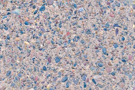 Texture of color concrete floor. Stones and concreteの写真素材
