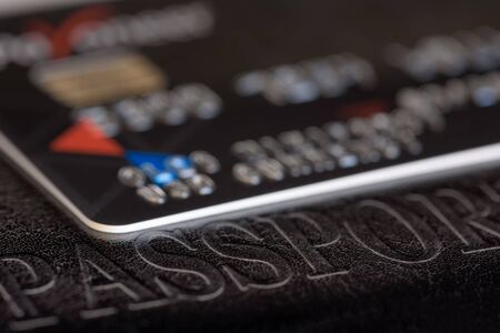credit card close-upの写真素材