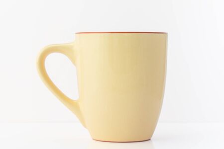 Mug on white background