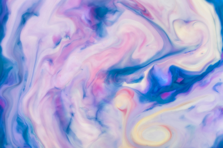 Abstract fluid pattern. Colorful painted background. Decorative marble texture.の写真素材