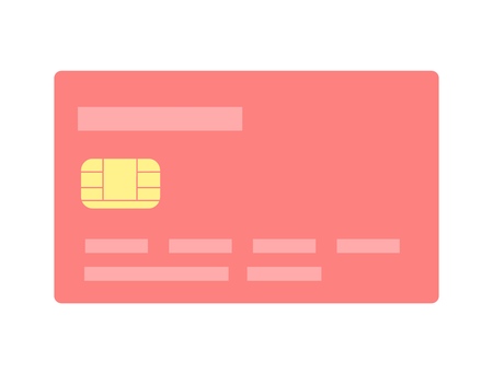 Credit Card Icon. Bank Credit Card simple  illustrationの写真素材